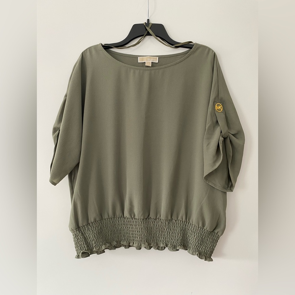 Michael Kors shear blouse